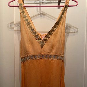 Nolita orange sleeveless top